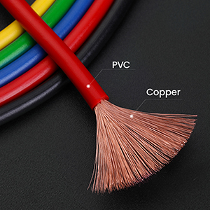 pvc insulated shell of the lead and pure copper to use effectively