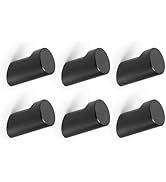 Optish Wood Wall Hooks for Hanging, 6 Pack Hat Hooks for Wall, Coat Hooks Wall Mount, Decorative ...
