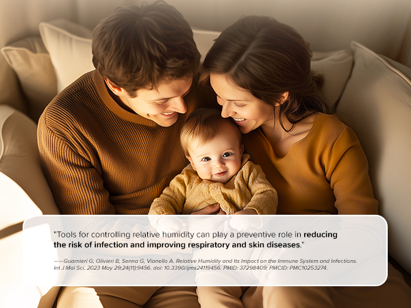 reduce the risk of infection and improving respiratory and skin diseases