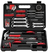 HANTINSTINA 148-Piece Professional Tool Kit - Heavy Duty Automotive & Home Tool Kits for all Purp...