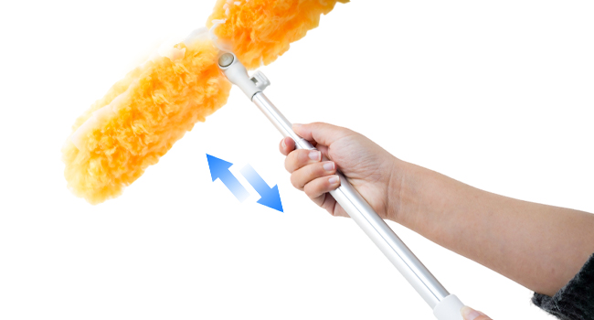 ceiling fan duster with extension pole