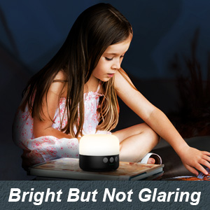 Bright but not glaring