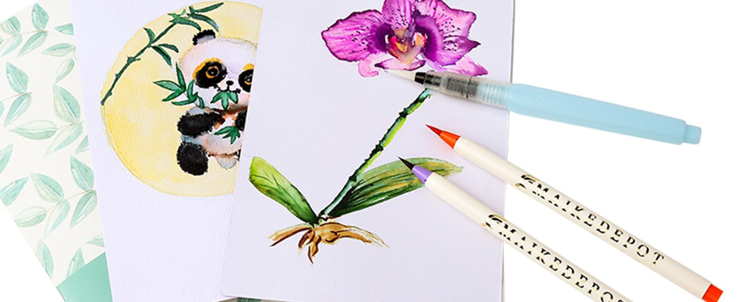 water color pens
