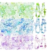 RYKOMO 300-320Pcs Cute Assorted Beads for Jewelry Making Acrylic Kawaii Aesthetic Beads for Brace...
