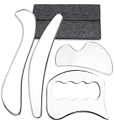 FeelFree Sport 4 in 1 Gua Sha Massage Scraping Tool Set-Muscle Scraper Tools for Soft Tissue Mobi...