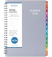 2026 Planner - Jan 2026 - Dec 2026, 2026 Calendar Planner, 2026 Planner Weekly and Monthly, 6.25"...