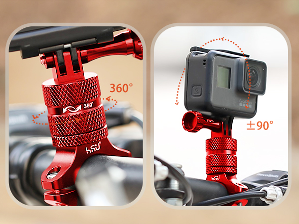 Aluminum Bike Bicycle Handlebar Mount for Gopro