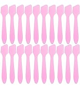 Tbestmax 300 Pcs Mini Cosmetic Spatulas 3.2" Disposable Makeup Spatula, Plastic Spoon Spatula Pin...