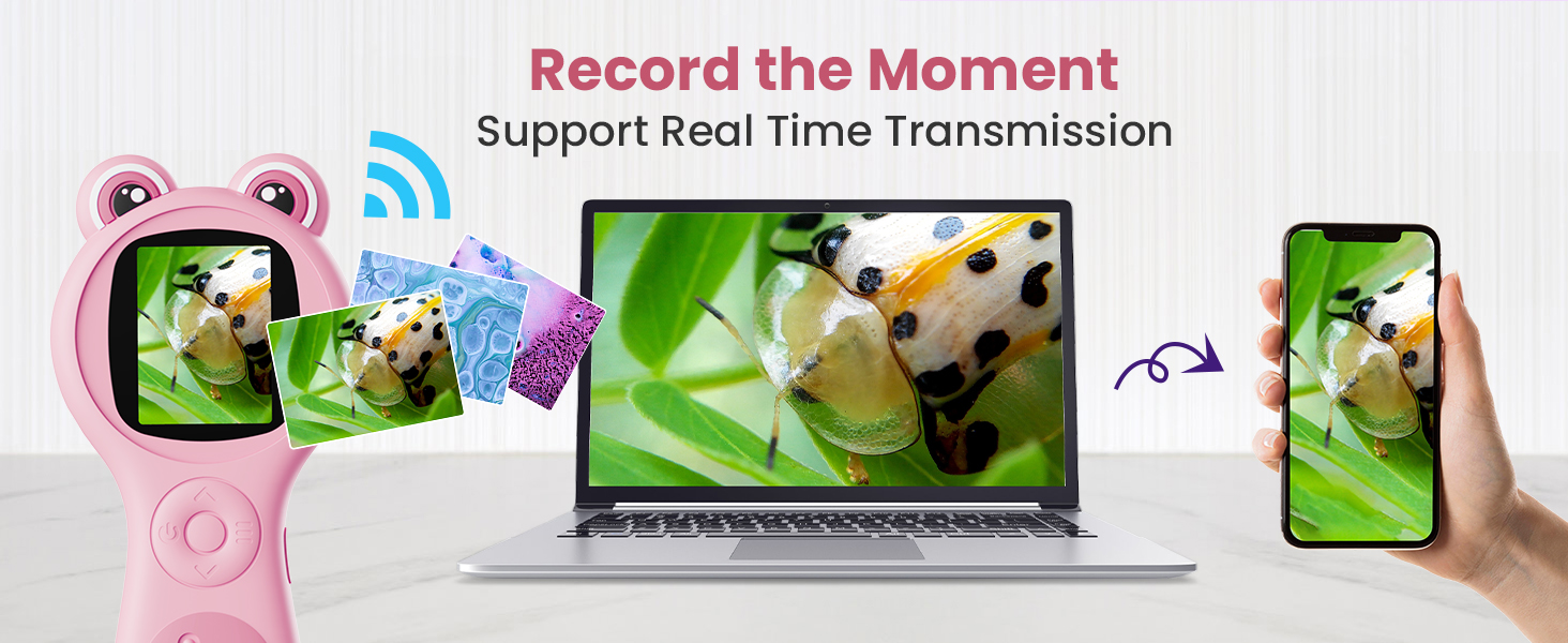 Vorth Microscope for Kids