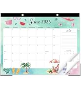 GuassLee Monthly Large Desk Calendar 2026-2027 - 19 Months 22" x 17" Calendar from Jun. 2026 to D...
