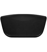 Healifty Spa Bath Pillows Waterproofs Pu Leather Bathtub Pillows Neck Support Head Rest Pad Cushi...