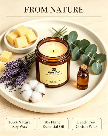 Lavender Eucalyptus Candle
