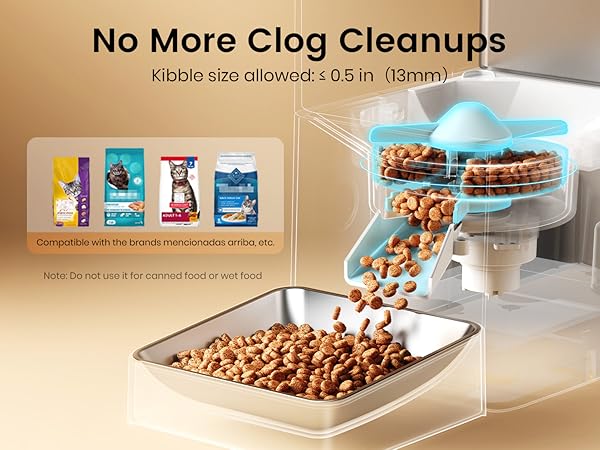 automatic cat feeder and water