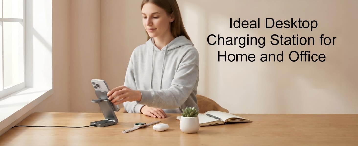 Ideal DesktopCharging Station forHome and Office