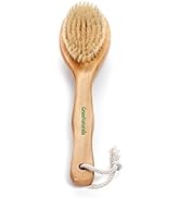 GranNaturals Dry Brushing Body Brush for Lymphatic Drainage + Cellulite Scrubber- Natural Bristle...