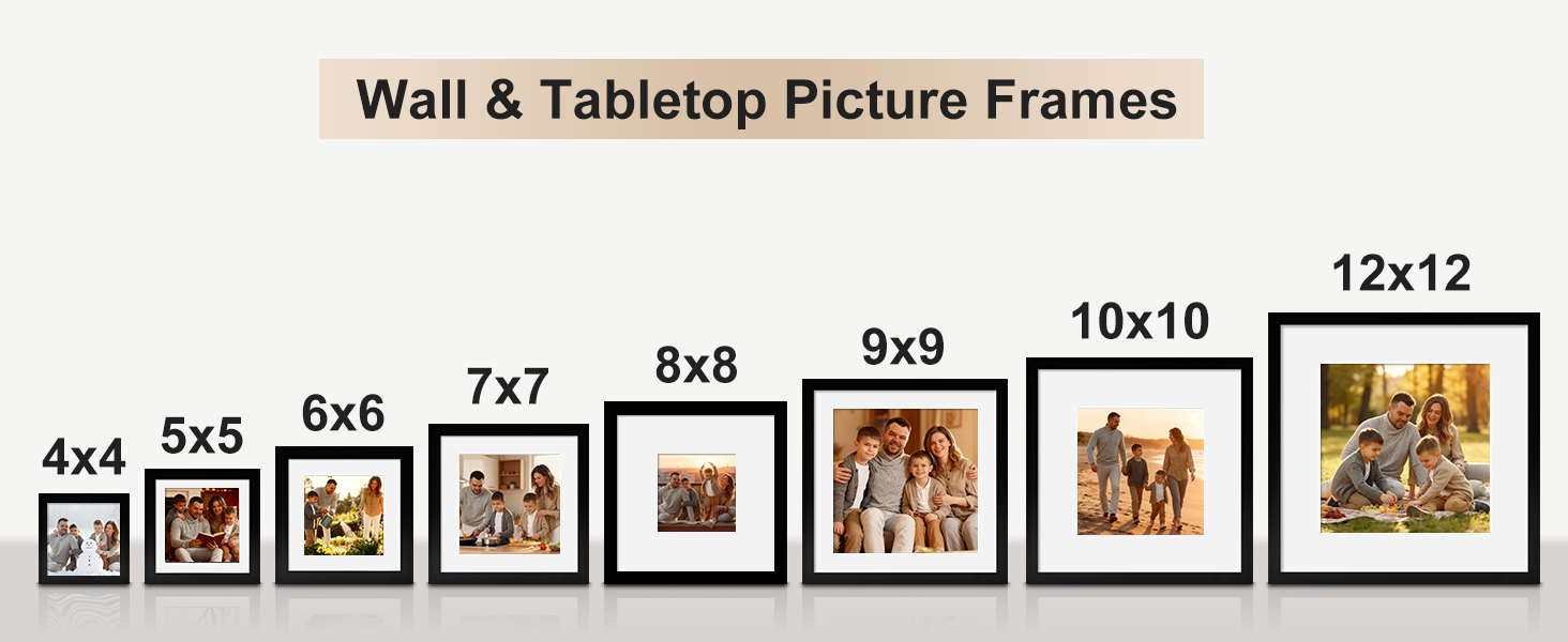 wall and tabletop picture frames