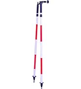 GEOLENI Bipod Surveying, Aluminum Bipod Monopod for Leveling Staff and Prism Poles of Surveying,T...