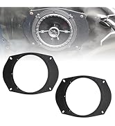 RULLINE 6x9 to 6.5 Inch Door Speaker Adapter Plates, Universal Speaker Conversion Kit Compatible ...