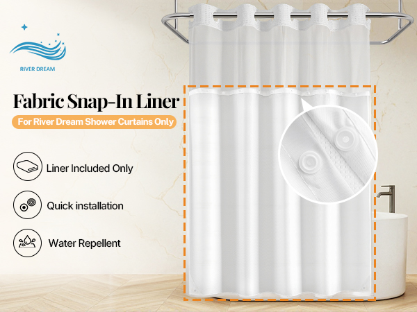 snap in liner