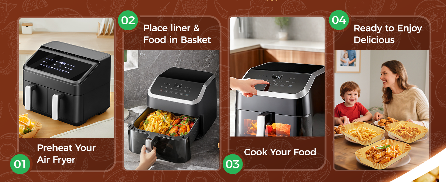 air fryer paper