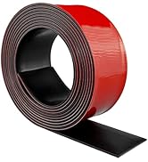 Text reads 'Image 4'. Red and black two-sided adhesive tape shown in rolled form, displaying concentric circular pattern with glossy finish.