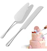 Cake Cutting Set for Wedding, Elegant Cake Serving Set For Birthday Parties and Events, Cake Cutt...
