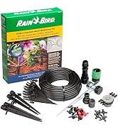 Rain Bird SWDMSPKIT Drip Irrigation Spot Watering Manifold on a Spike Kit, Bubblers and Emitters