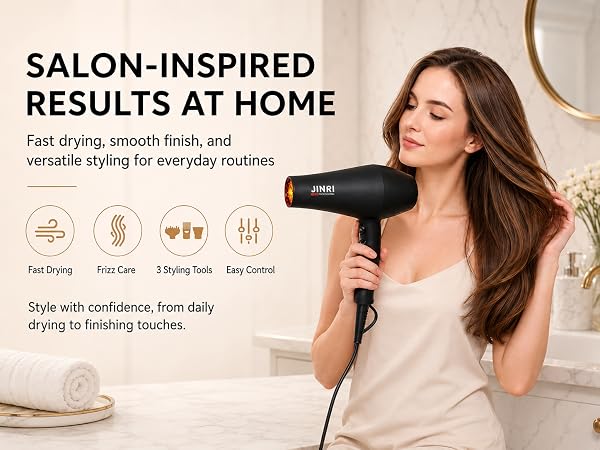 JINRI Infrared Hair Dryer