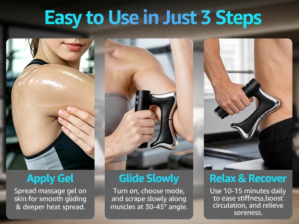Heated Muscle Scraper Tool