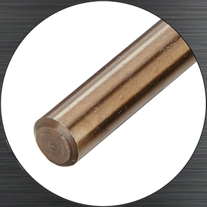straight round shank