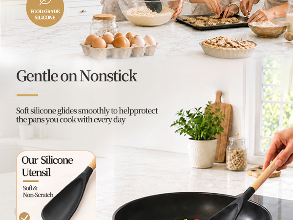 silicone spoon for cooking