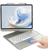 KBCASE Keyboard Case for iPad Air 13 inch M4/M3/M2 (2026/2025/2024)/for iPad Pro 12.9 inch 6th/5t...