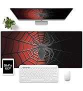 METEOROCK Leather Desk Mat, 35.4" x 15.7", Large Mouse Pad for Desk, Waterproof Keyboard Desk Mat...