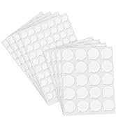 ACFELLE 8 Sheets Foam Dots Double Sided Adhesive - Candle Wick Stickers - 3D Pop Dots Double Side...