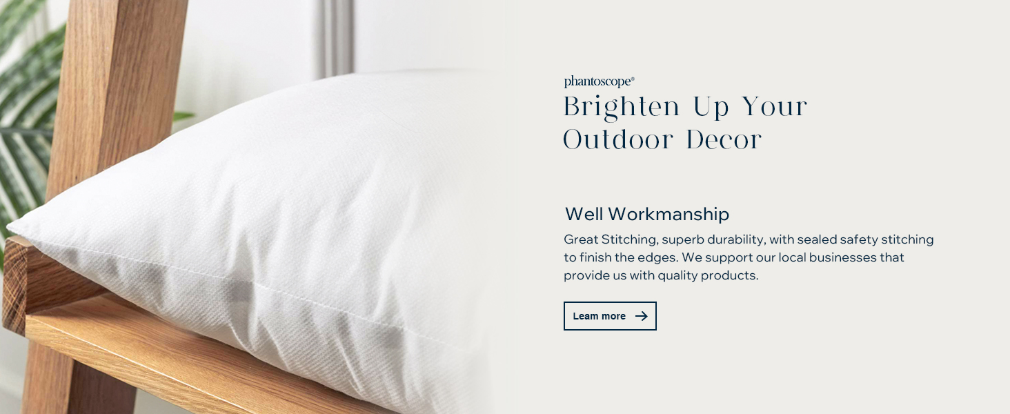 outdoor pillow inserts