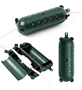 PALARINE 3 Pack Green Outdoor Extension Cord Cover Waterproof, Weather-Resistant Electric Cord Co...