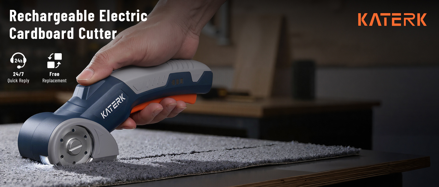 Cuts fabric smoothly, backed by 24-hour service and free replacements