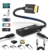 Guermok HDMI to USB C Video Display Adapter, 4.9ft AR Glasses Hub, 4K@60Hz HDMI Male to USBC Fema...