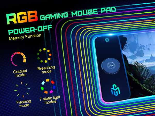 gaming mouse pad rgb