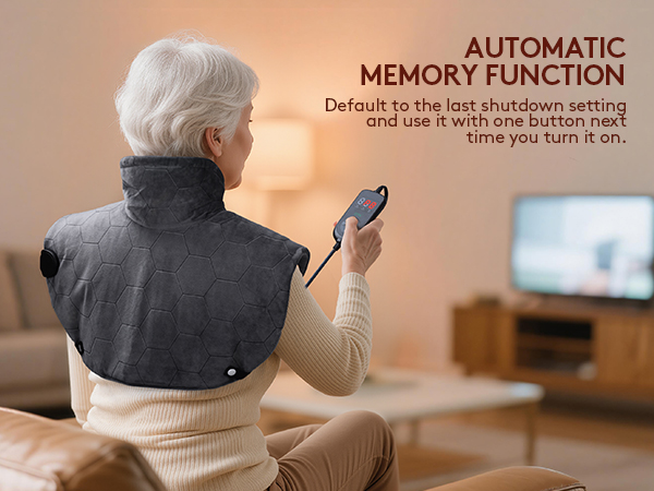 heating pad for neck and shoulders