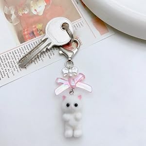 Adorable Cat Keychain