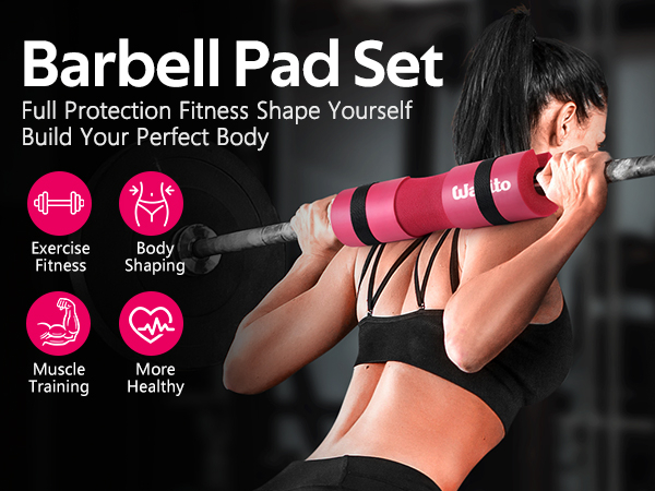 Barbell Pad Set for Hip Thrust