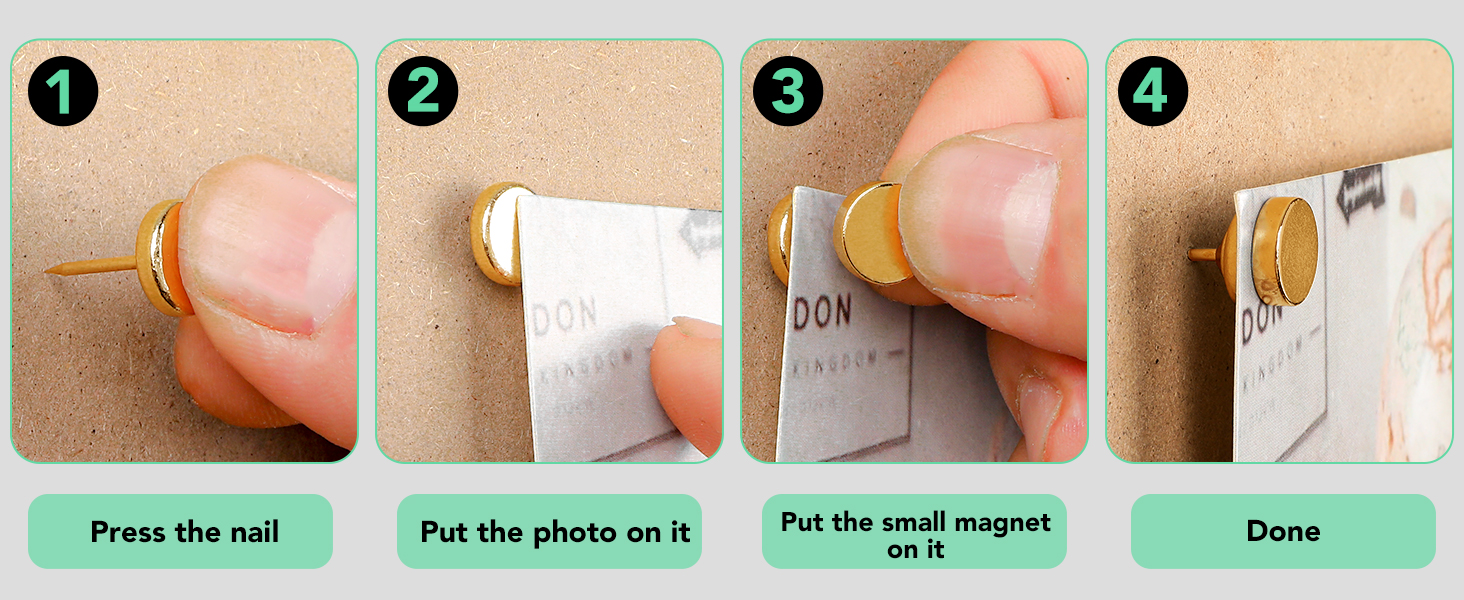 magnetic pushpin