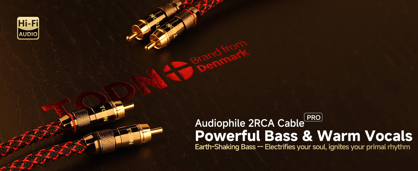 power bass rca cable