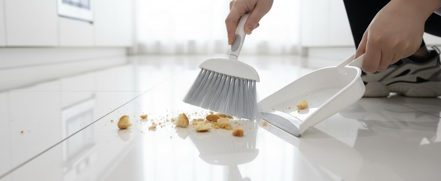 Small Broom and Dustpan Set