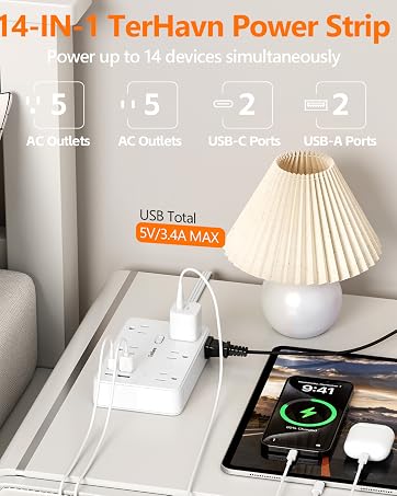 TerHavn flat extension cord