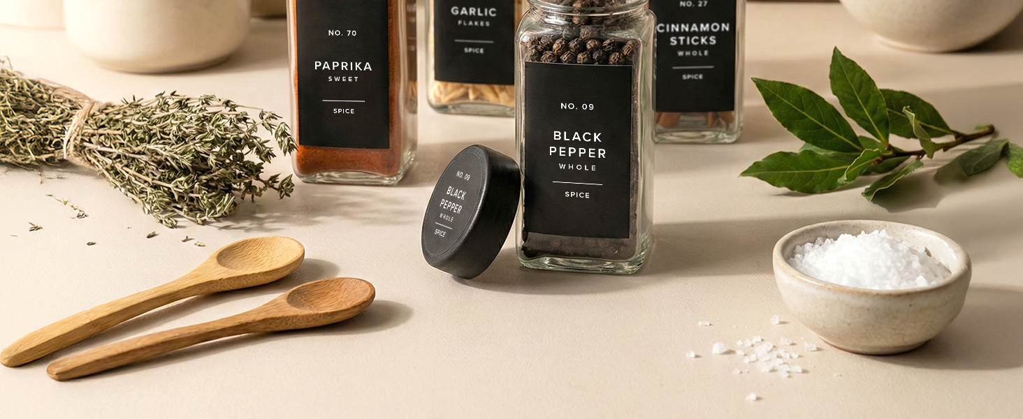 Edelahus spice jars set