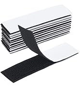 Hook and Loop Tape 10pack1in x 4in, Interlocking Tape Fastener Self Adhesive, Hook Loop Tape Squa...