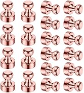 GOOZADA 20Pack Rose Gold Refrigerator Magnets Adults Magnets Fridge Small Magnets for Whiteboard ...