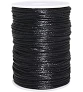 FQTANJU 2mm x 100 Yards Premium Quality Rattail Nylon Satin Cord Roll, Kumihimo Rattail,Chinese K...